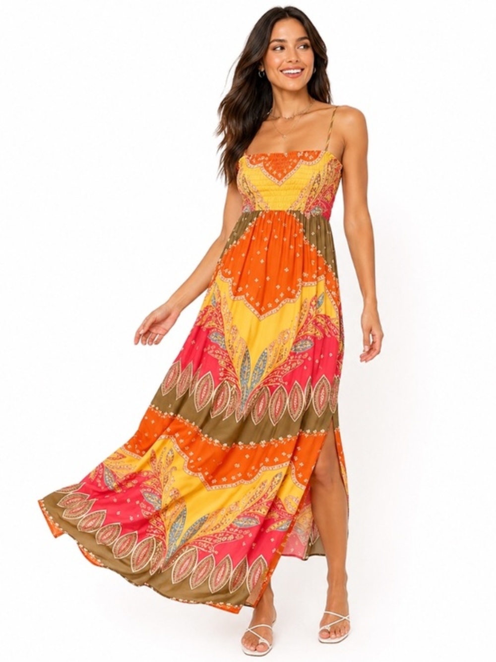 Agua Bendita. Leandra Lula Maxi Dress.‎
